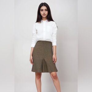 CLUB MONACO Wool Blend Pencil Skirt